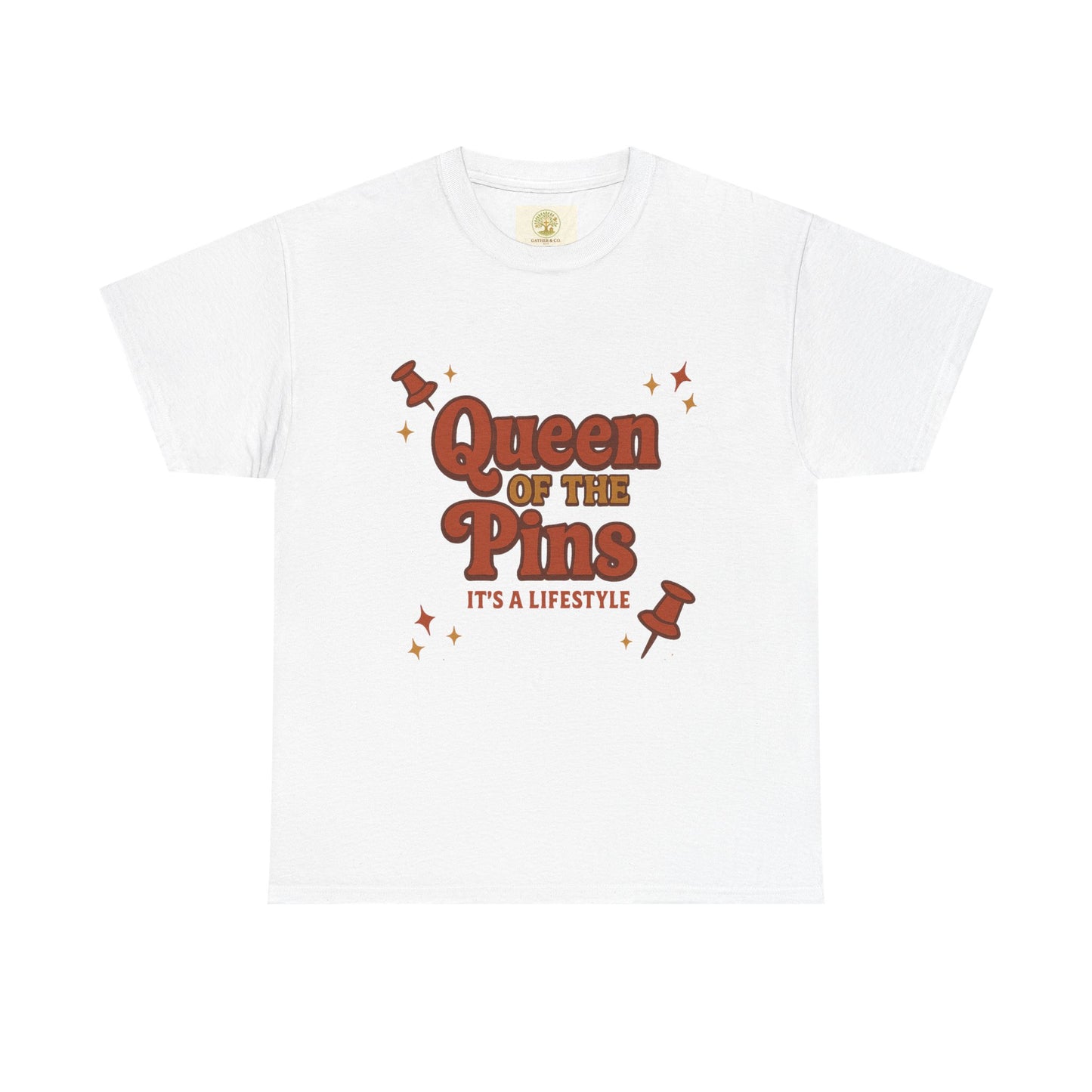 Queen of the Pins T-Shirt — 'It's a Lifestyle' Retro Bowling Tee "Multiple Colors Available"