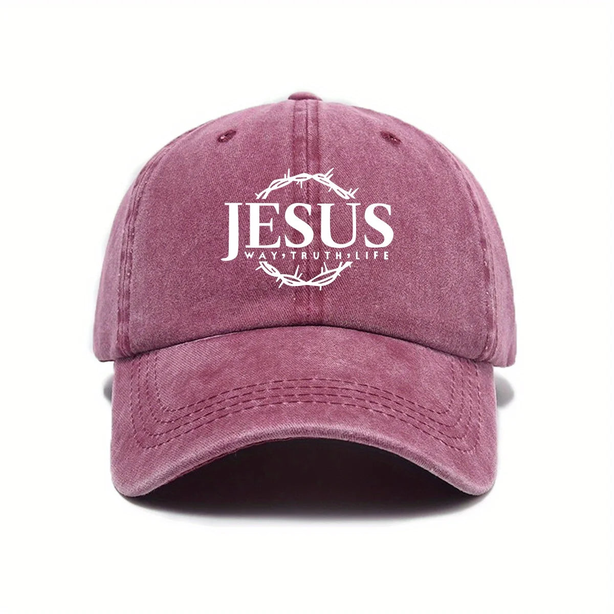 Jesus Baseball Cap – Adjustable Christian Hat for Men & Women, Casual Faith-Inspired Style
