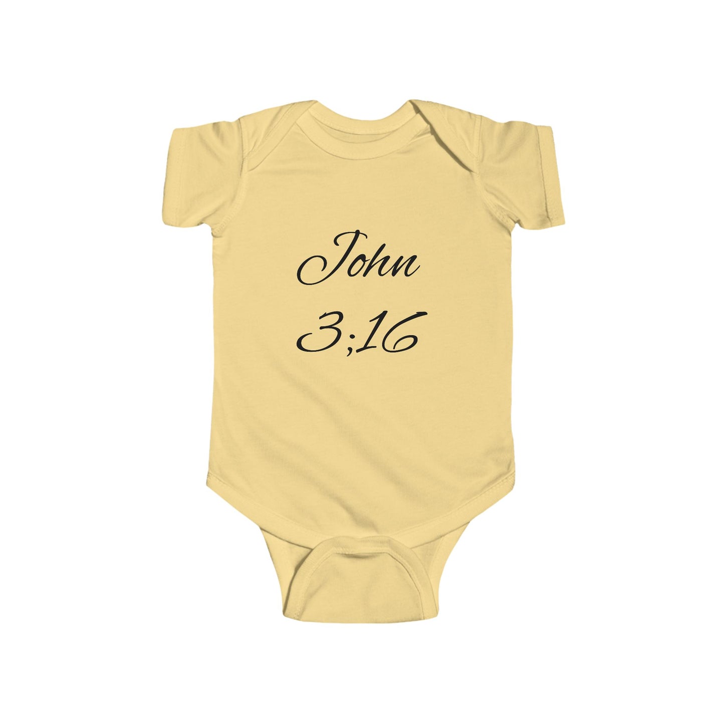 John 3:16 Baby - Scripture Onesie