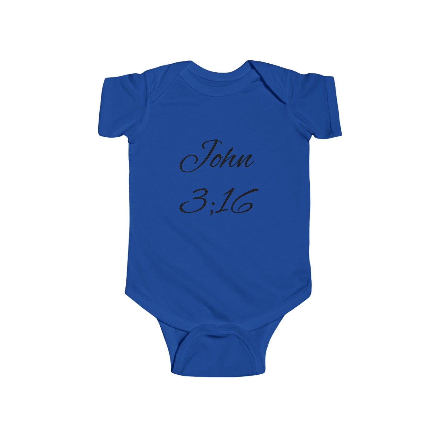 John 3:16 Baby - Scripture Onesie