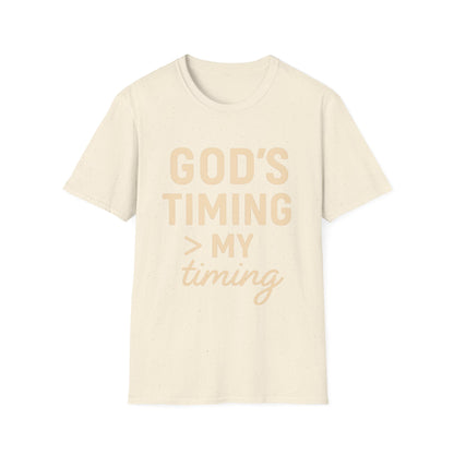 God's Timing Is Perfect Tee - Unisex Christian Shirt