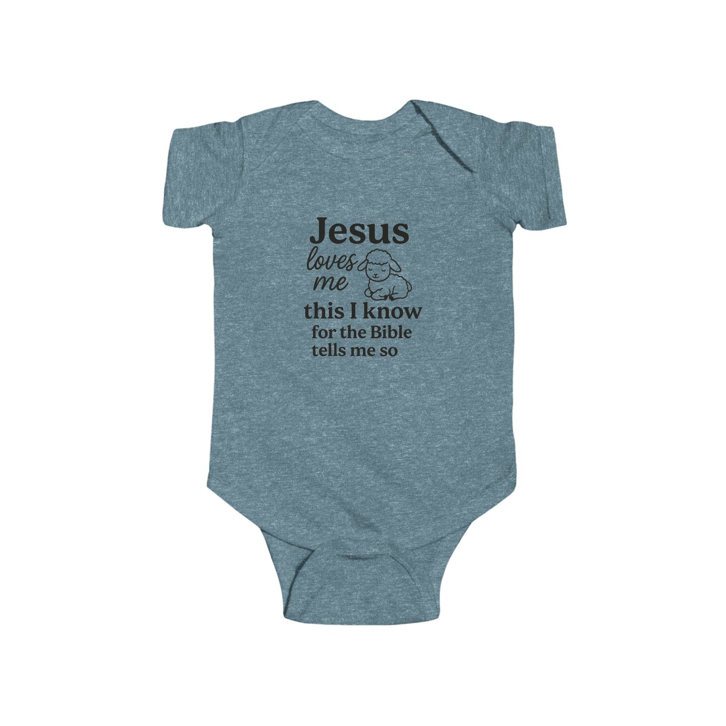 Jesus Loves Me - Christian Baby Onesie