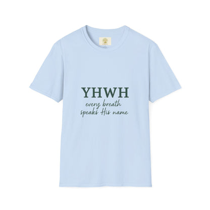 YHWH Inspirational T-Shirt for Spiritual Connection