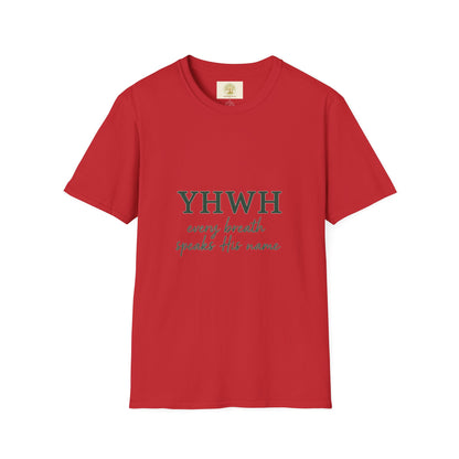 YHWH Inspirational T-Shirt for Spiritual Connection