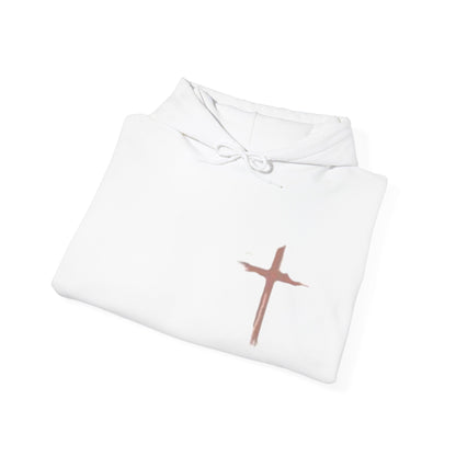 FAITH Christian Hoodie – Cross + Scripture Design | Gather & Co. LLC