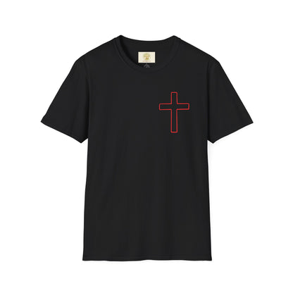 Christian Cross T-Shirt — 'Jesus is King' Graphic Tee