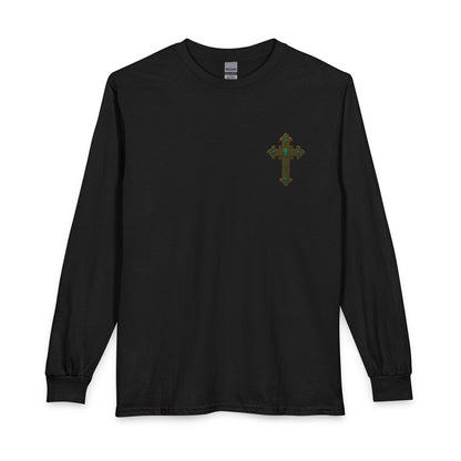 Lion of Judah Long Sleeve Christian T-Shirt | Unisex Faith Apparel – Gather & Co. LLC