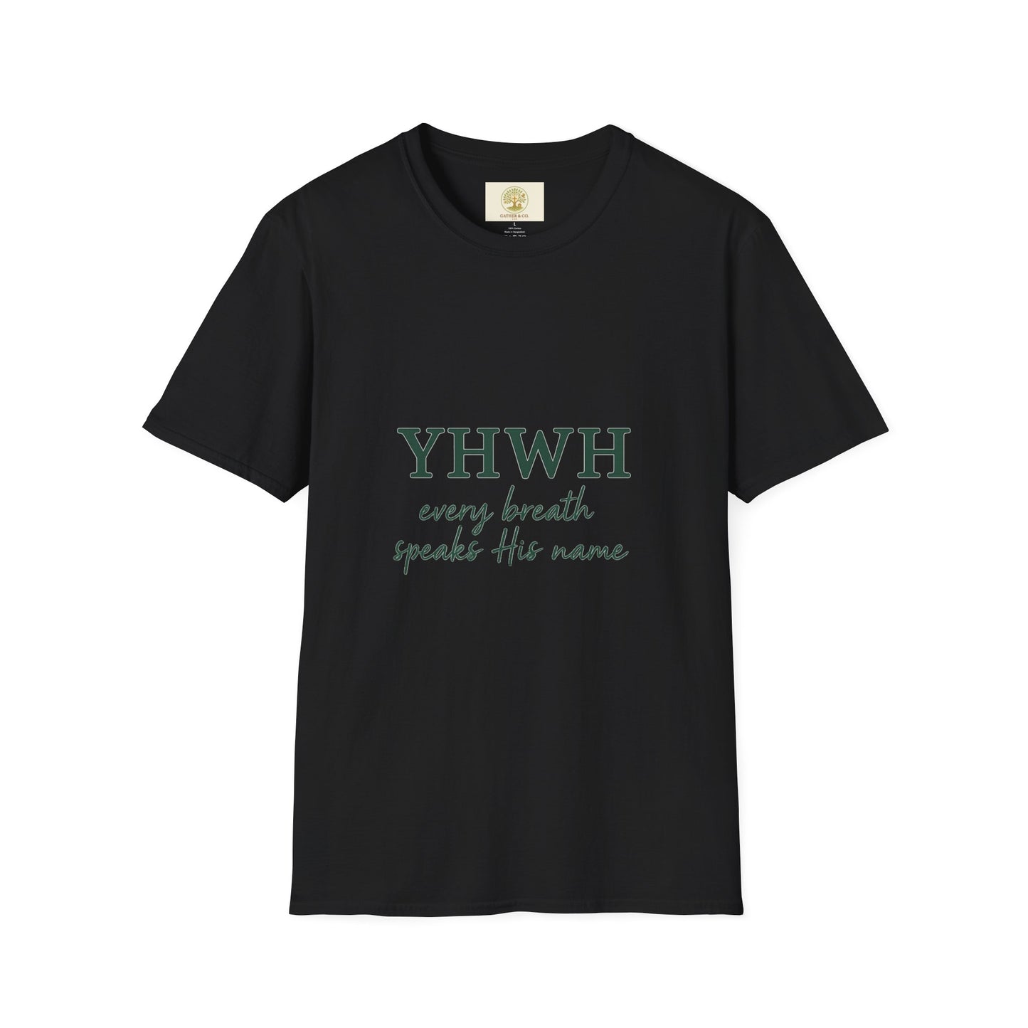 YHWH Inspirational T-Shirt for Spiritual Connection