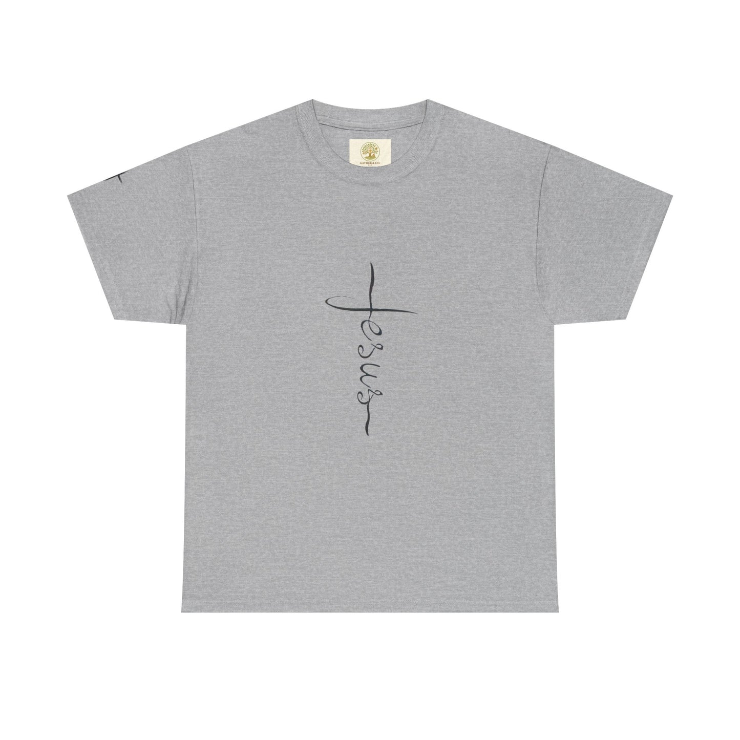 Faith-Inspired Cross T-Shirt – Soft Unisex Christian Tee for Everyday Wear | Gather & Co. LLC