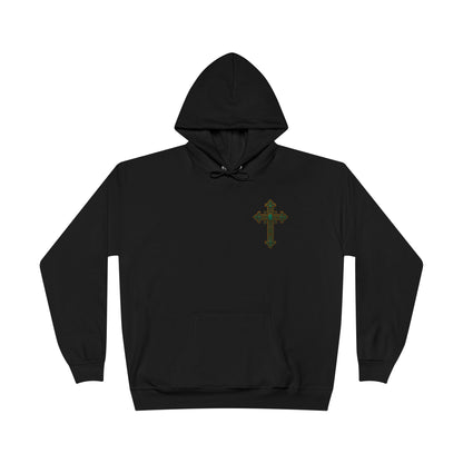 Lion of Judah Christian Hooded Sweatshirt – Unisex Faith Hoodie with Cross & Revelation 5:5 Design