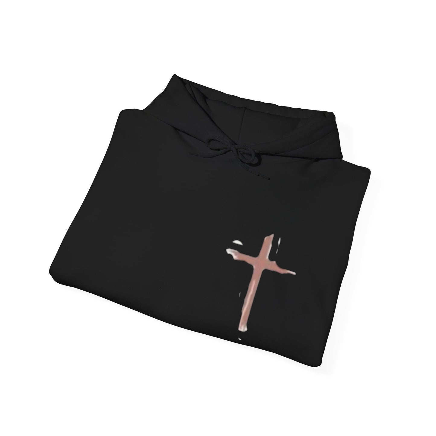 FAITH Christian Hoodie – Cross + Scripture Design | Gather & Co. LLC