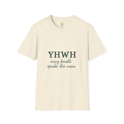 YHWH Inspirational T-Shirt for Spiritual Connection