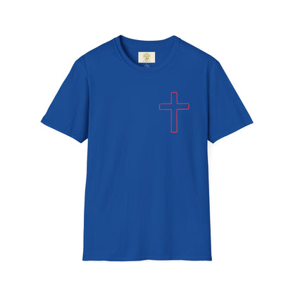 Christian Cross T-Shirt — 'Jesus is King' Graphic Tee