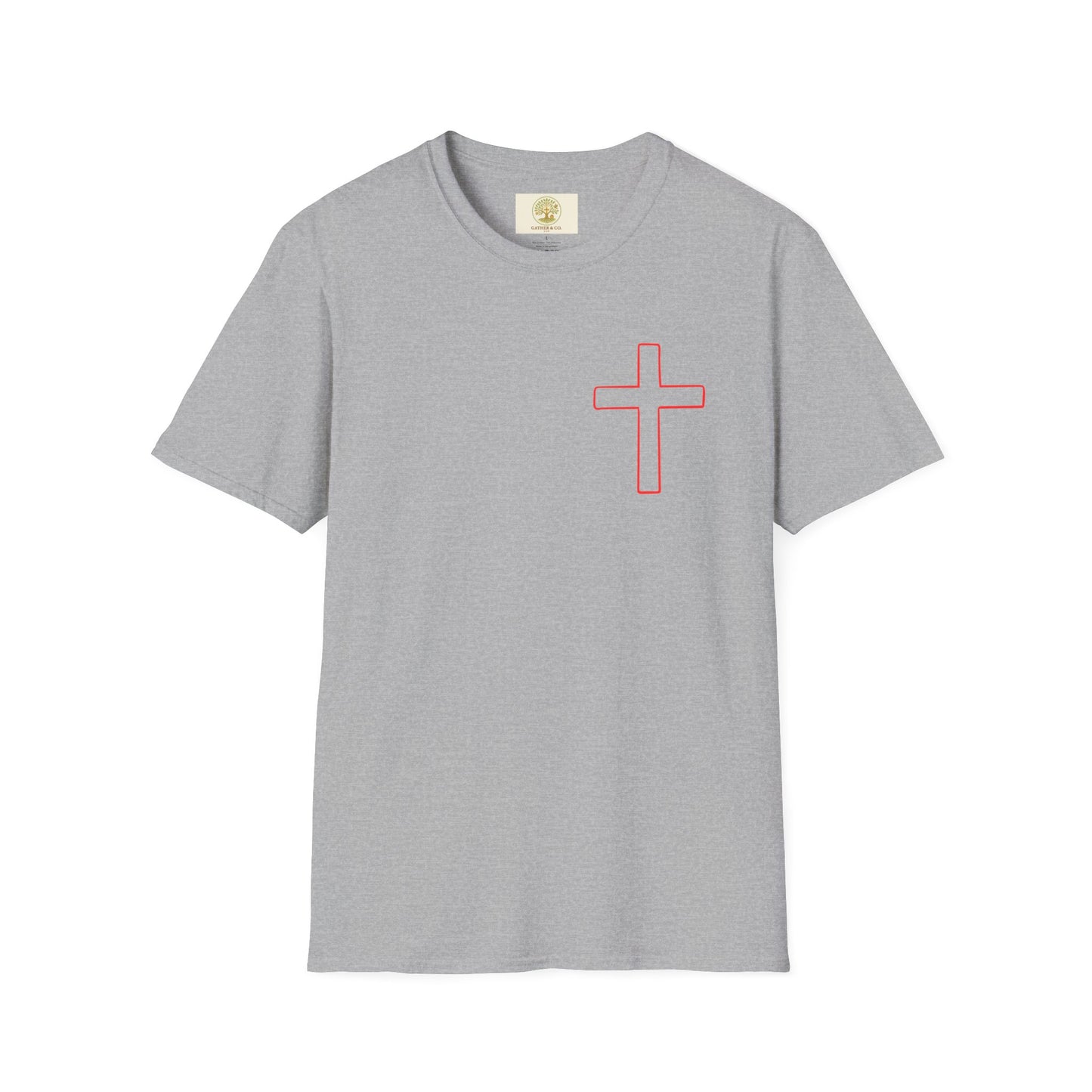 Christian Cross T-Shirt — 'Jesus is King' Graphic Tee