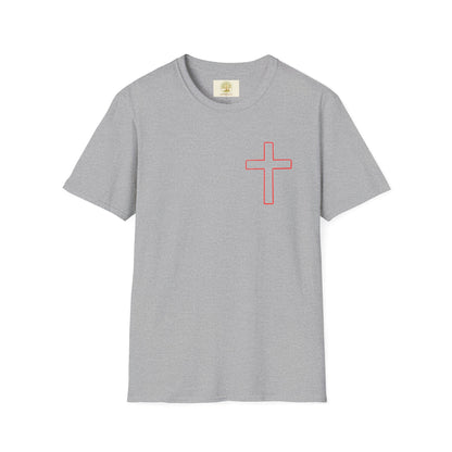 Christian Cross T-Shirt — 'Jesus is King' Graphic Tee