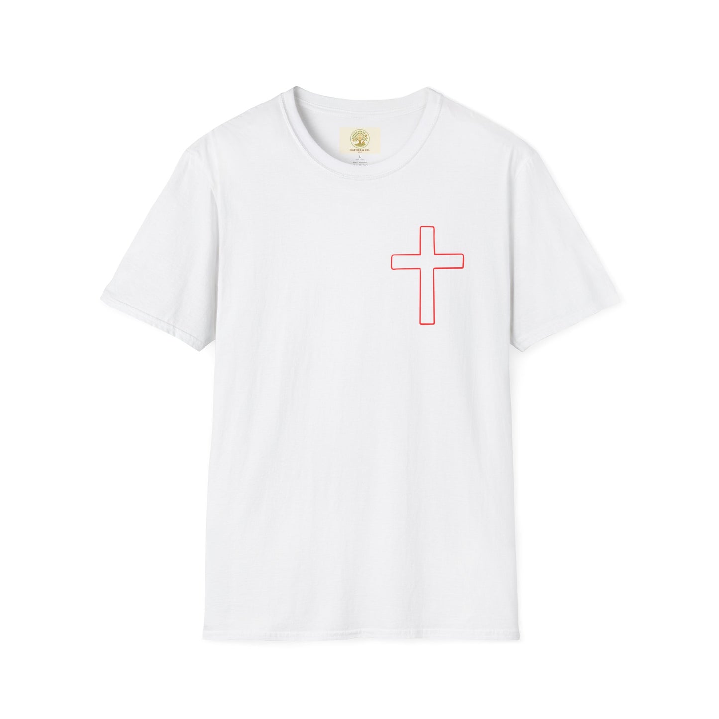 Christian Cross T-Shirt — 'Jesus is King' Graphic Tee