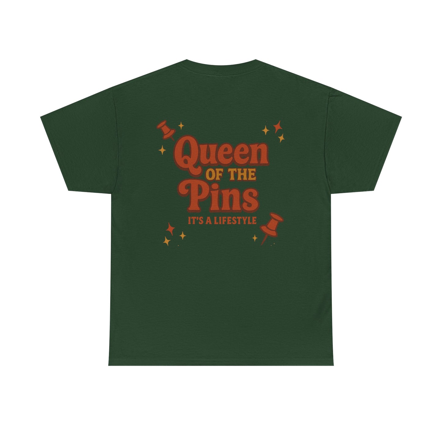 T-Shirt — "It’s a Pin Thing" / "Queen of the Pins" Graphic Tee for Pin Collectors