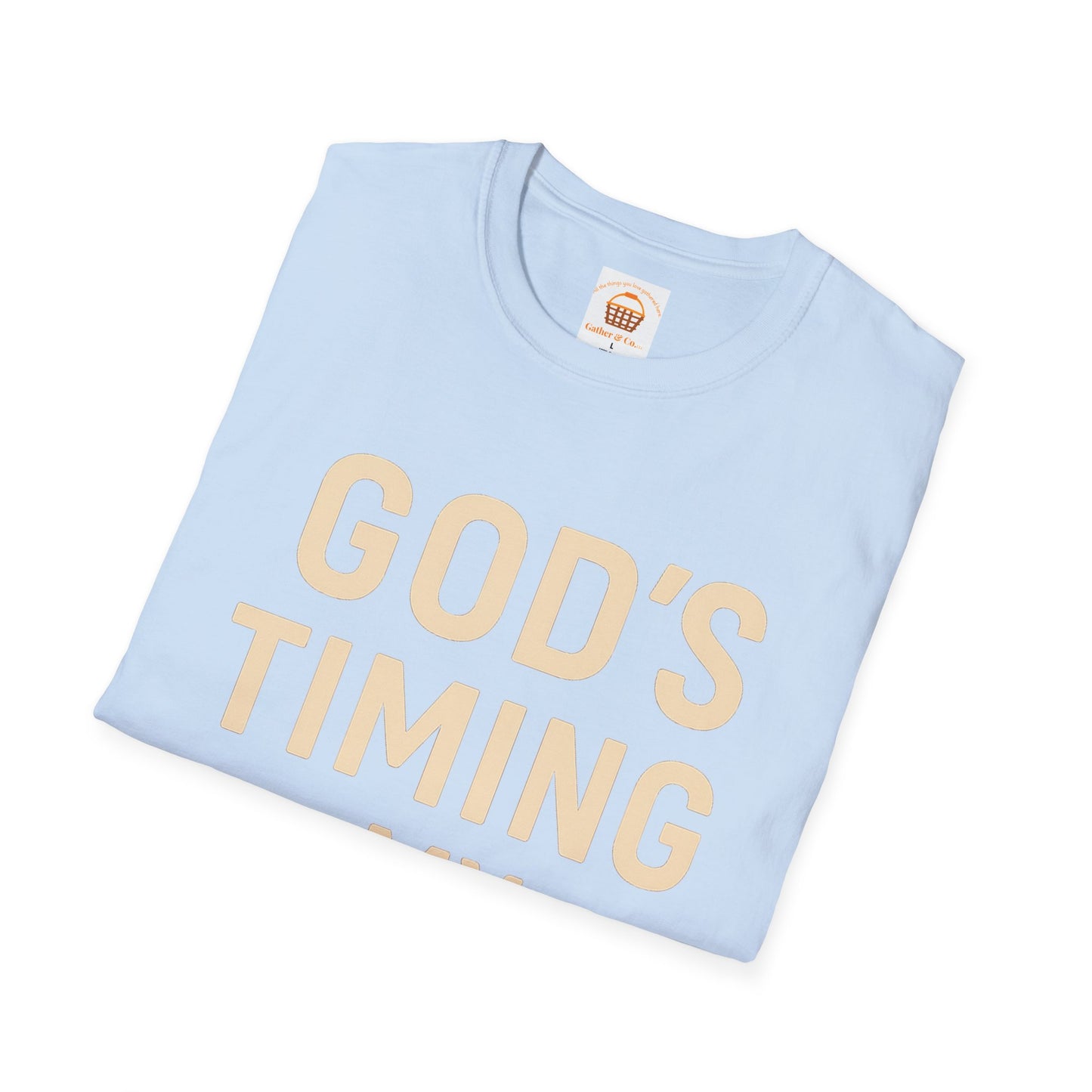 God's Timing Is Perfect Tee - Unisex Christian Shirt