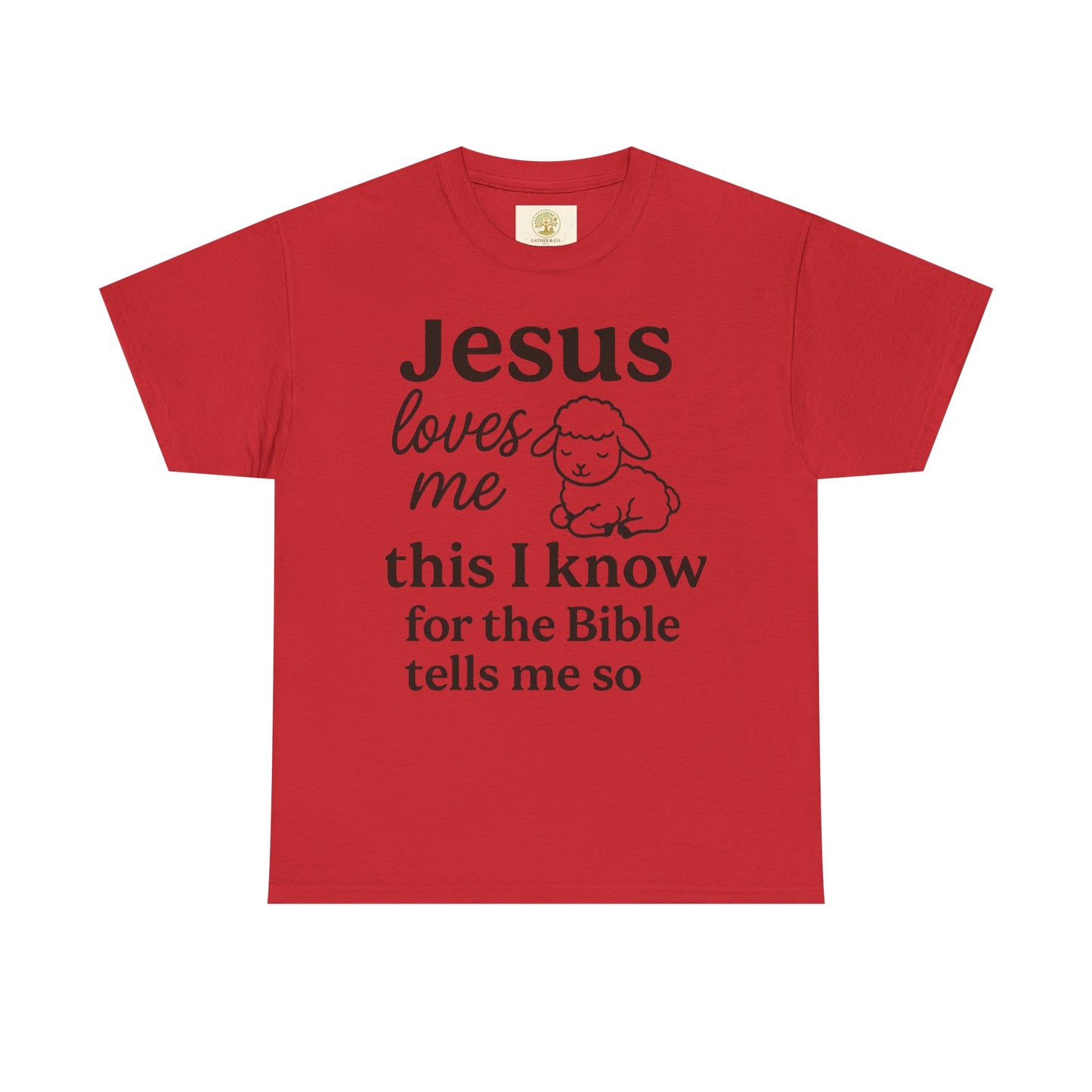 Jesus Loves Me - Youth Hymn Tee  ( Classic Fit )