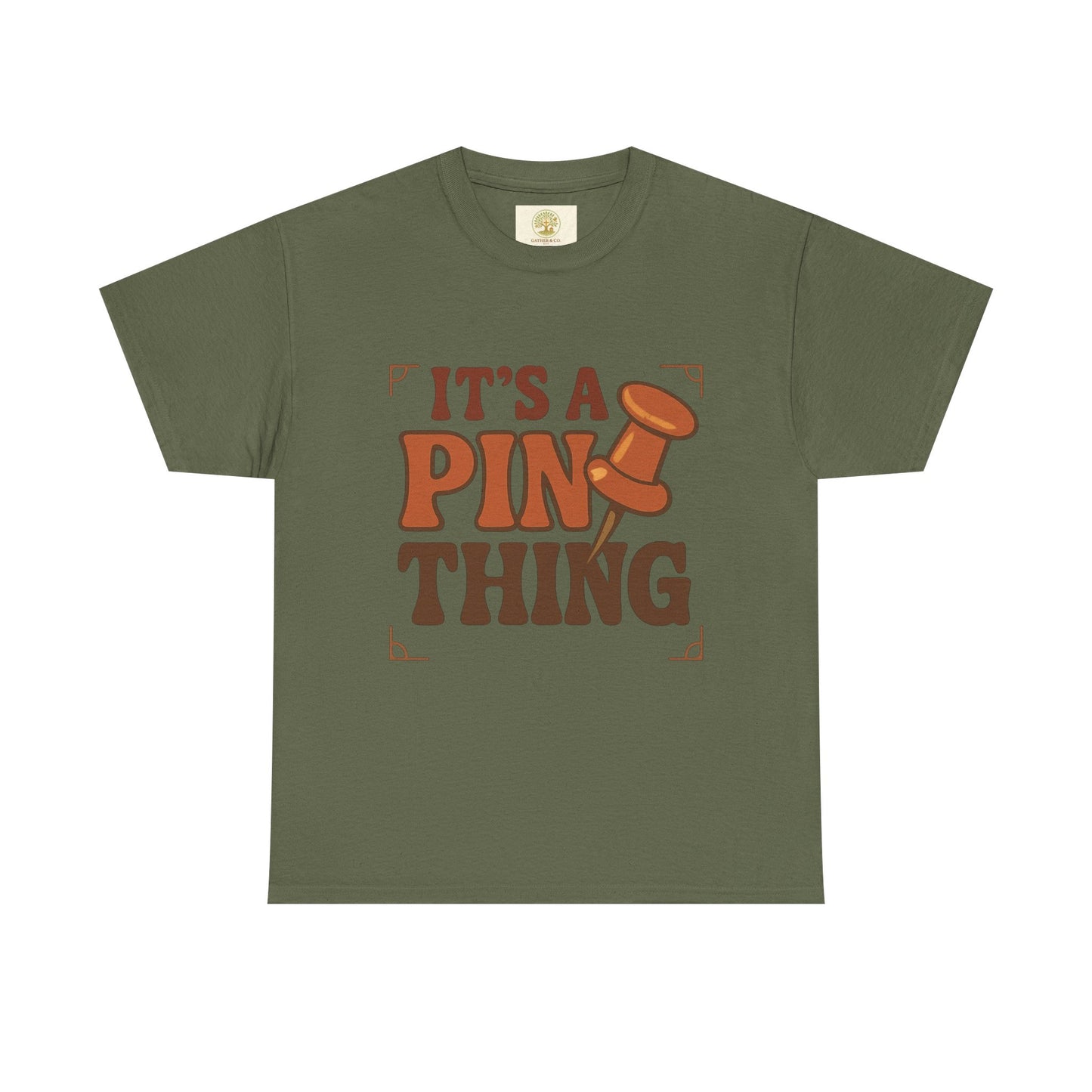 T-Shirt — "It’s a Pin Thing" / "Queen of the Pins" Graphic Tee for Pin Collectors