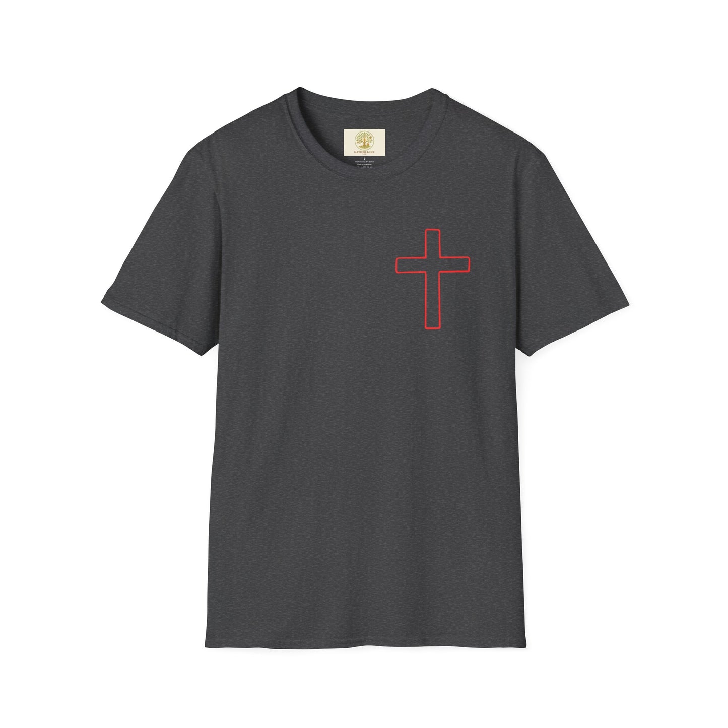 Christian Cross T-Shirt — 'Jesus is King' Graphic Tee