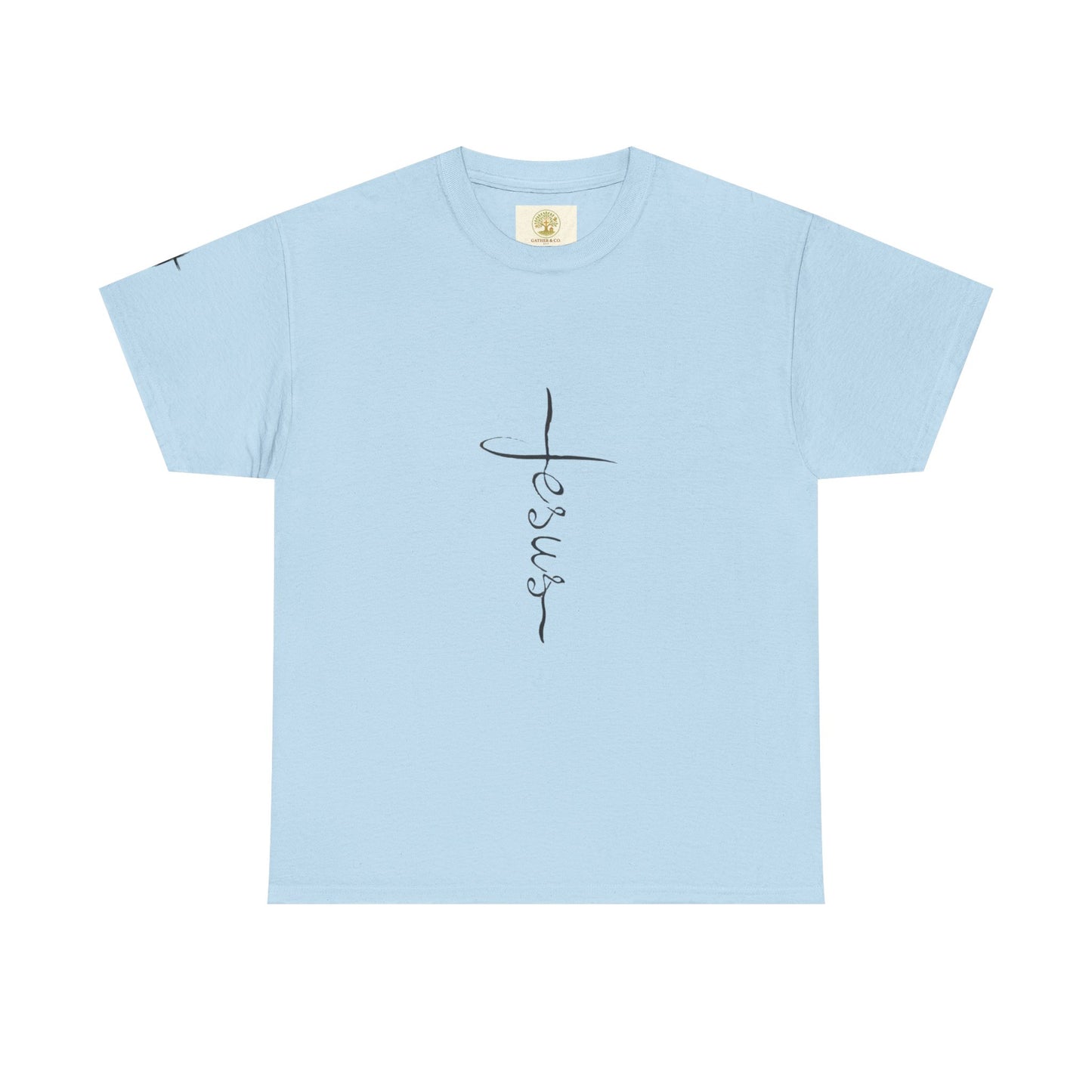 Faith-Inspired Cross T-Shirt – Soft Unisex Christian Tee for Everyday Wear | Gather & Co. LLC