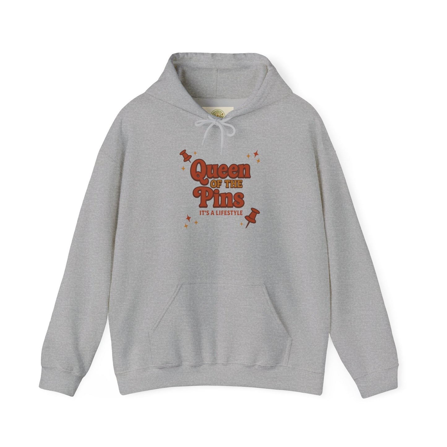 Queen of the Pins Hoodie — Retro Shirt "It's a Lifestyle" Multiple Colors Available