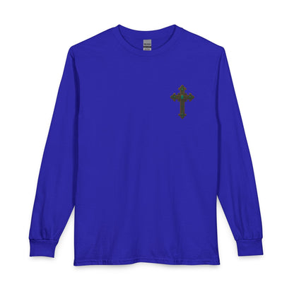 Lion of Judah Long Sleeve Christian T-Shirt | Unisex Faith Apparel – Gather & Co. LLC