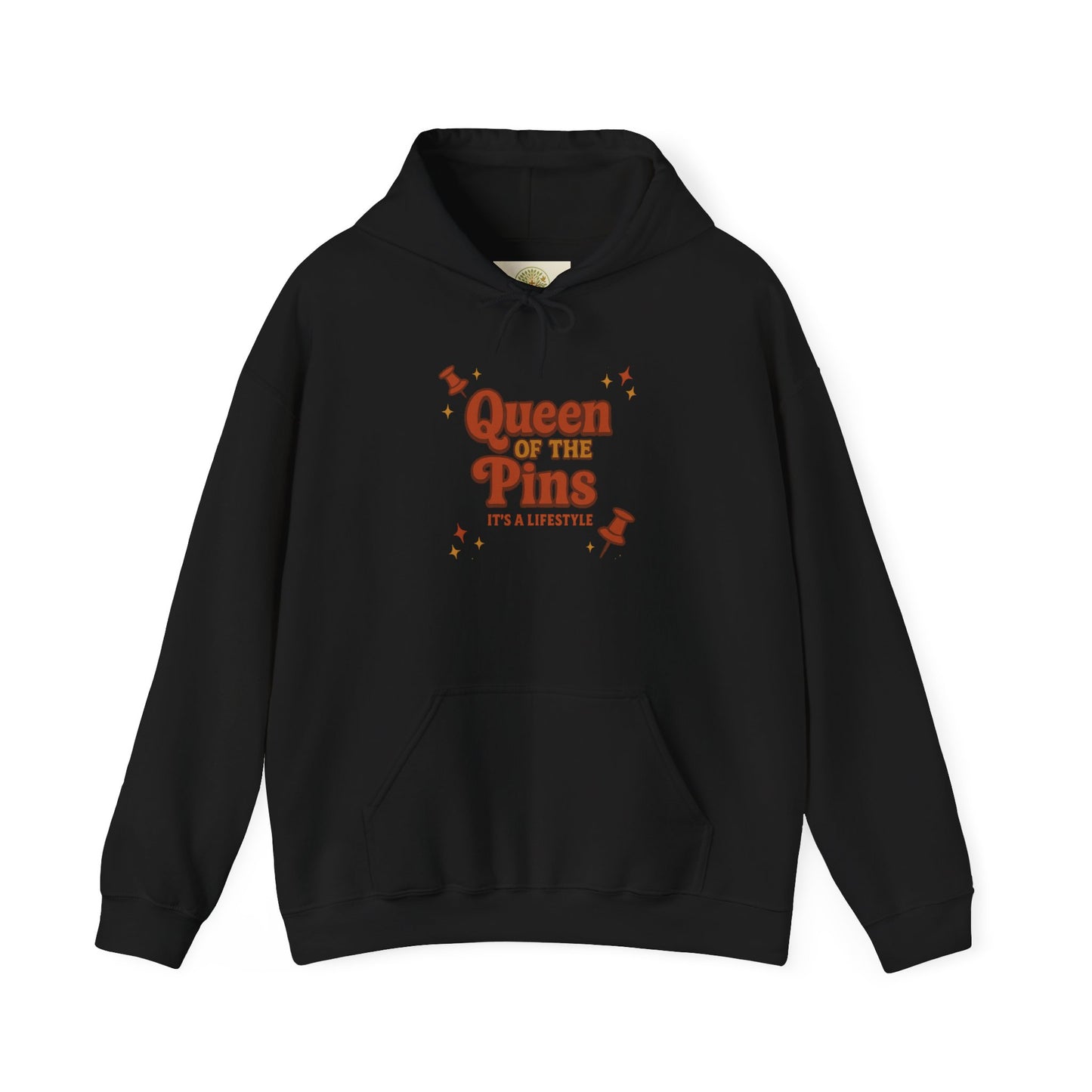 Queen of the Pins Hoodie — Retro Shirt "It's a Lifestyle" Multiple Colors Available
