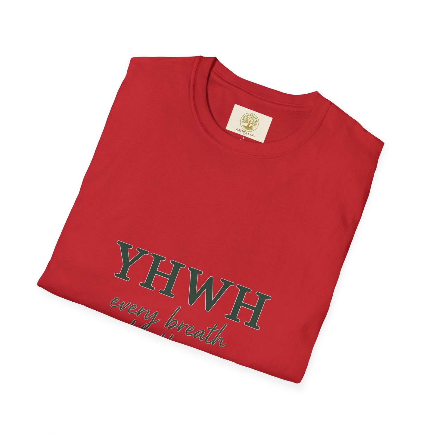 YHWH Inspirational T-Shirt for Spiritual Connection