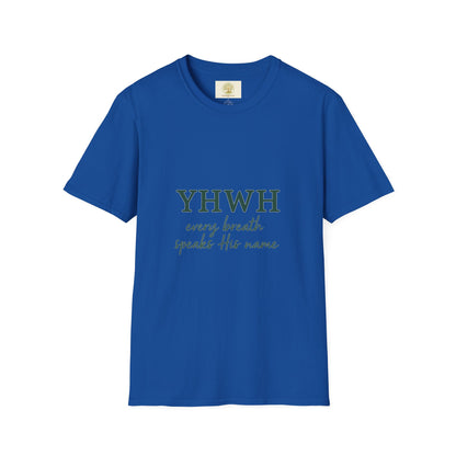 YHWH Inspirational T-Shirt for Spiritual Connection