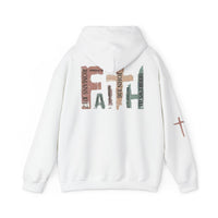 FAITH Christian Hoodie – Cross + Scripture Design | Gather & Co. LLC