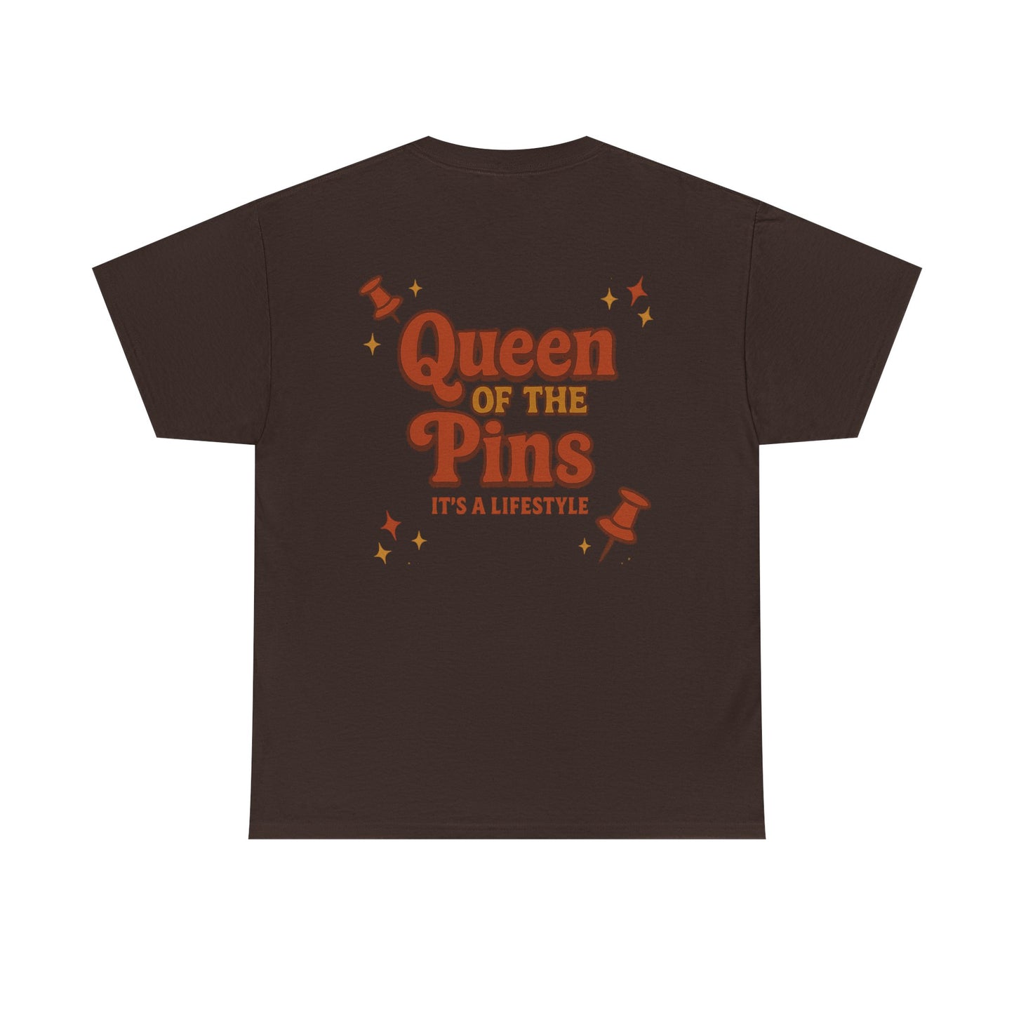 T-Shirt — "It’s a Pin Thing" / "Queen of the Pins" Graphic Tee for Pin Collectors