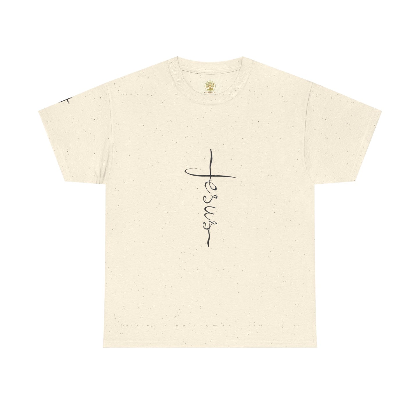 Faith-Inspired Cross T-Shirt – Soft Unisex Christian Tee for Everyday Wear | Gather & Co. LLC