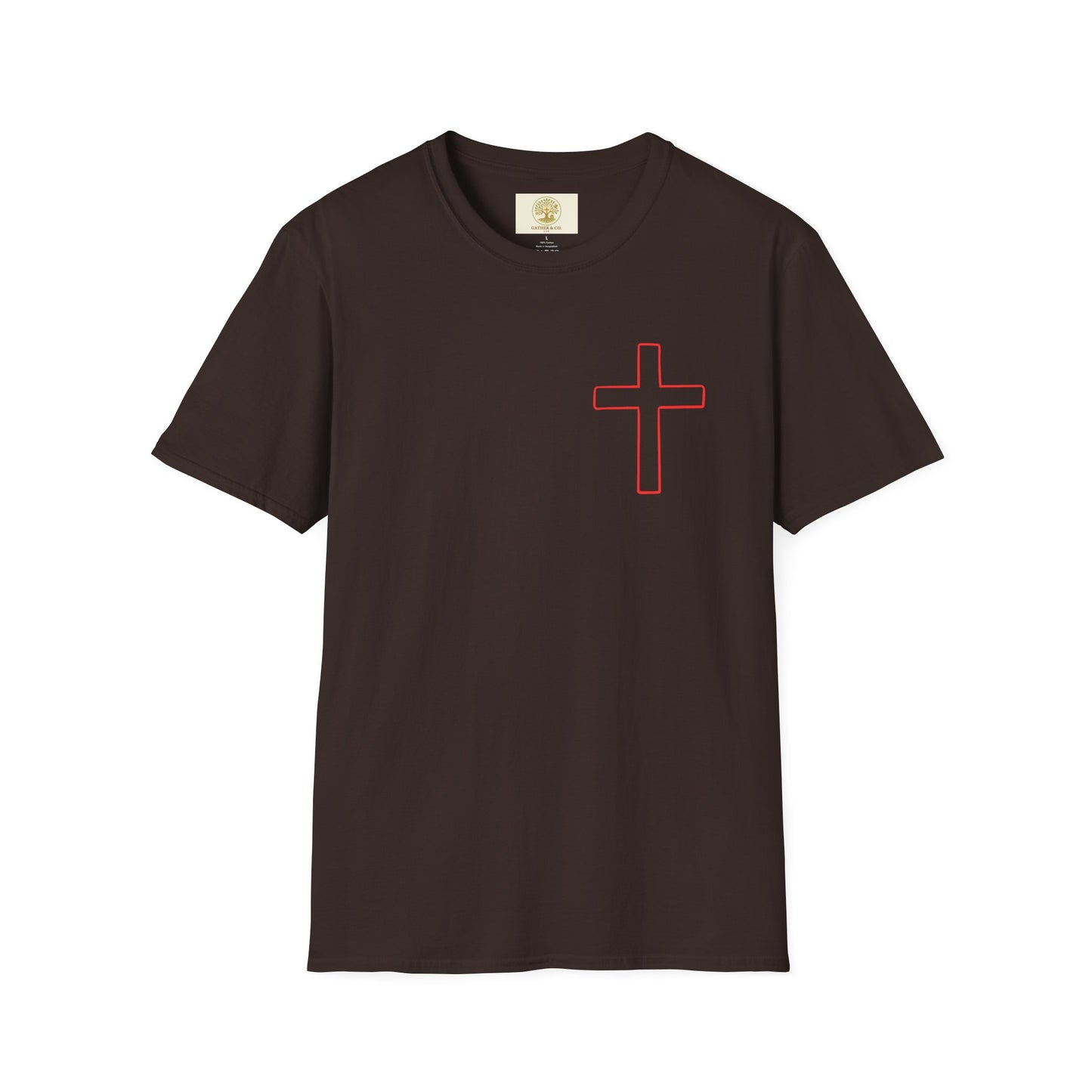 Christian Cross T-Shirt — 'Jesus is King' Graphic Tee