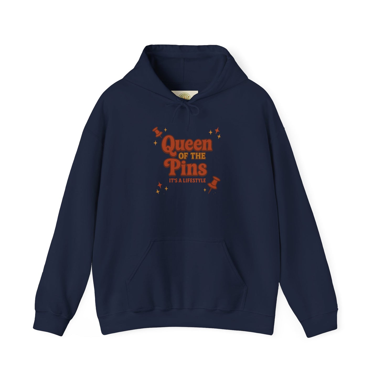Queen of the Pins Hoodie — Retro Shirt "It's a Lifestyle" Multiple Colors Available