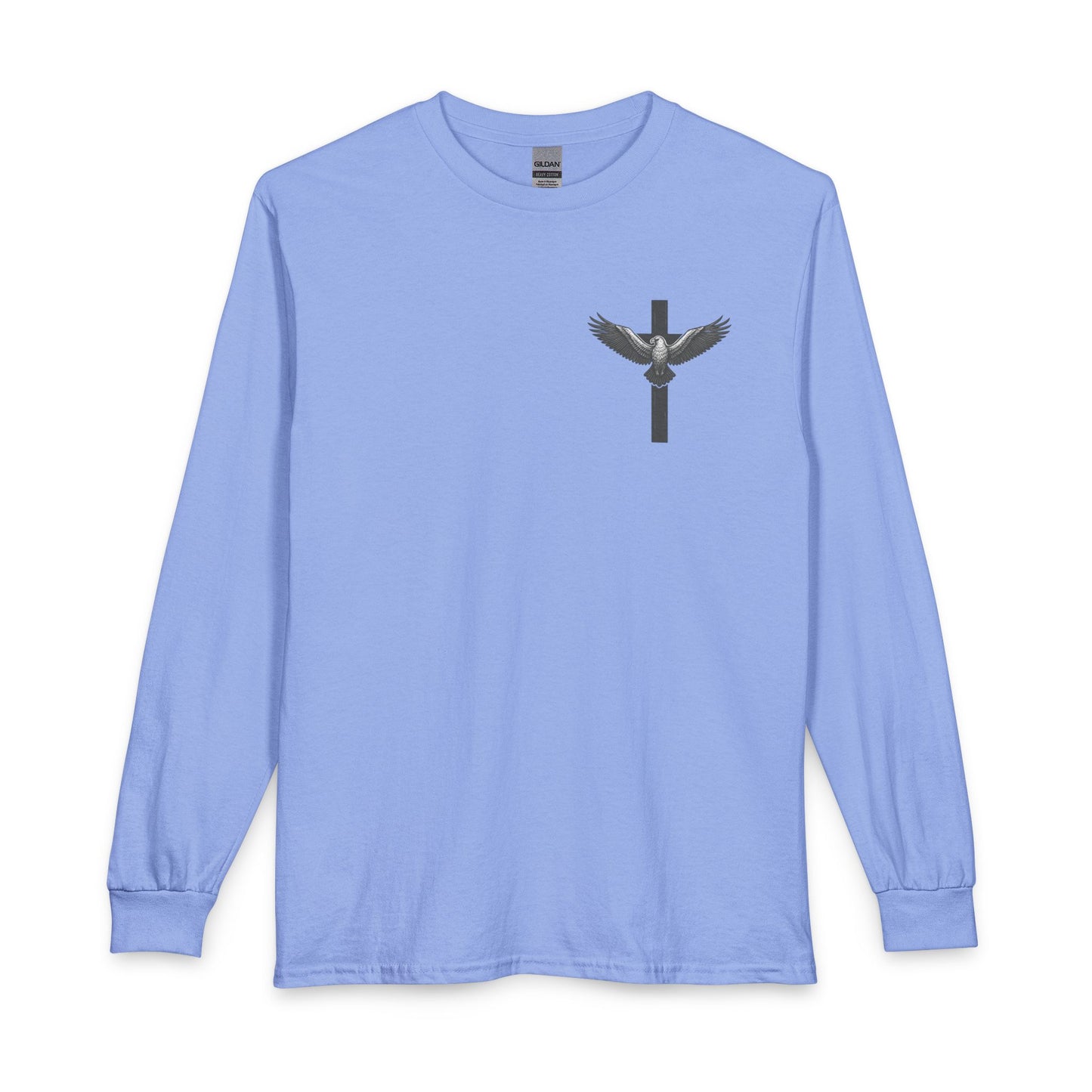 Under His Wings Long-Sleeve Christian T-Shirt for Men & Women – Psalm 91:4 Faith Shirt | Gather & Co. LLC