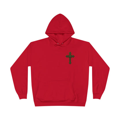 Lion of Judah Christian Hooded Sweatshirt – Unisex Faith Hoodie with Cross & Revelation 5:5 Design