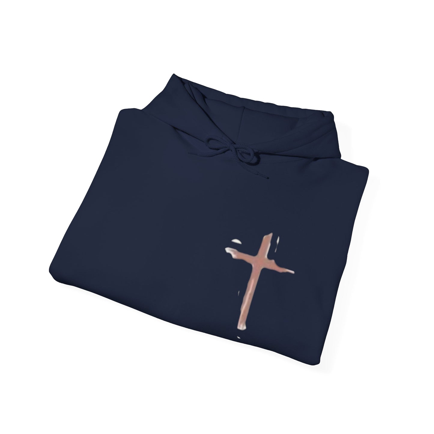 FAITH Christian Hoodie – Cross + Scripture Design | Gather & Co. LLC