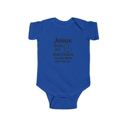Jesus Loves Me - Christian Baby Onesie
