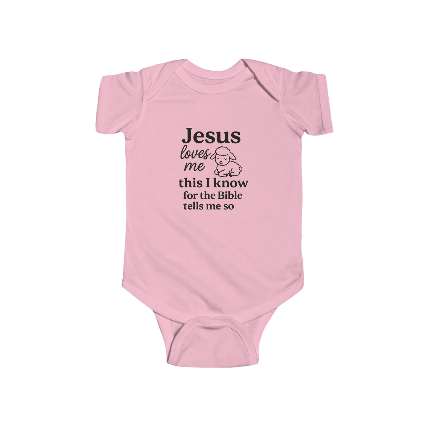 Jesus Loves Me - Christian Baby Onesie
