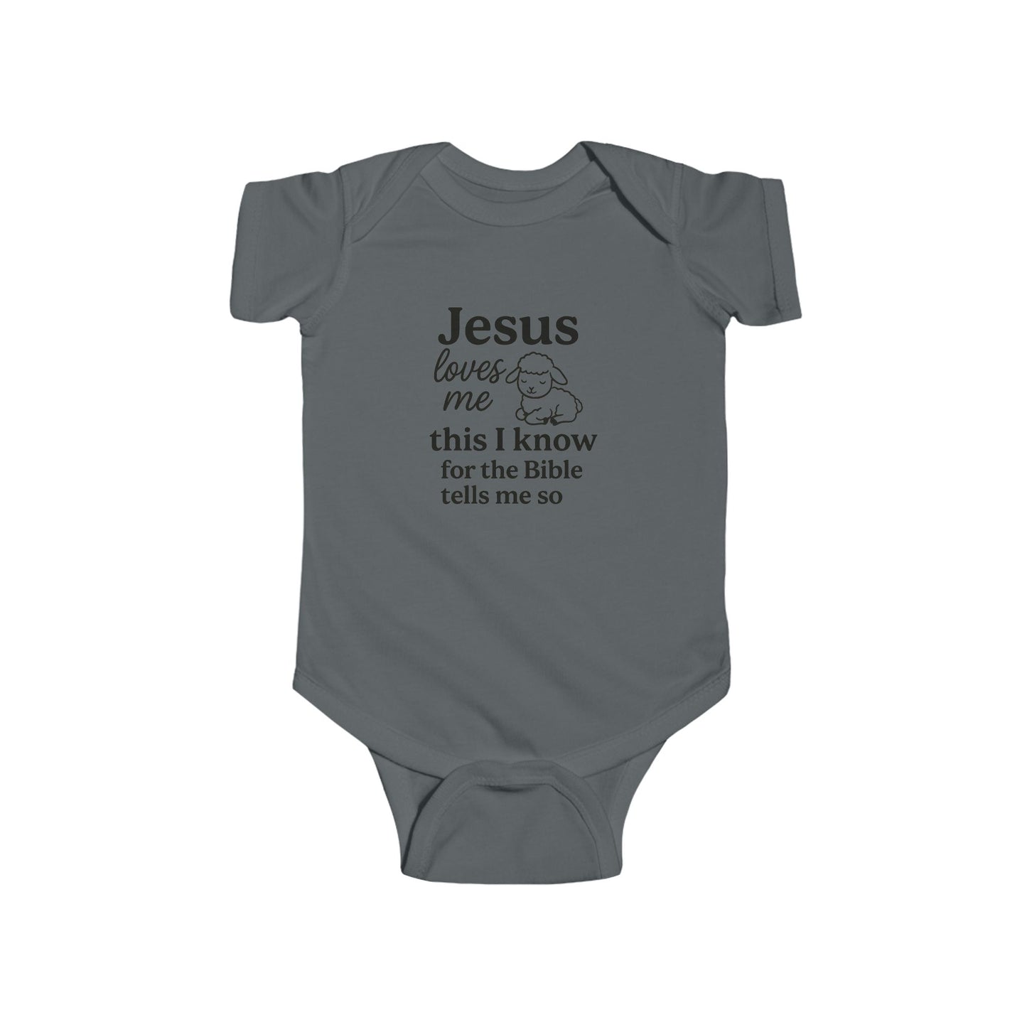 Jesus Loves Me - Christian Baby Onesie