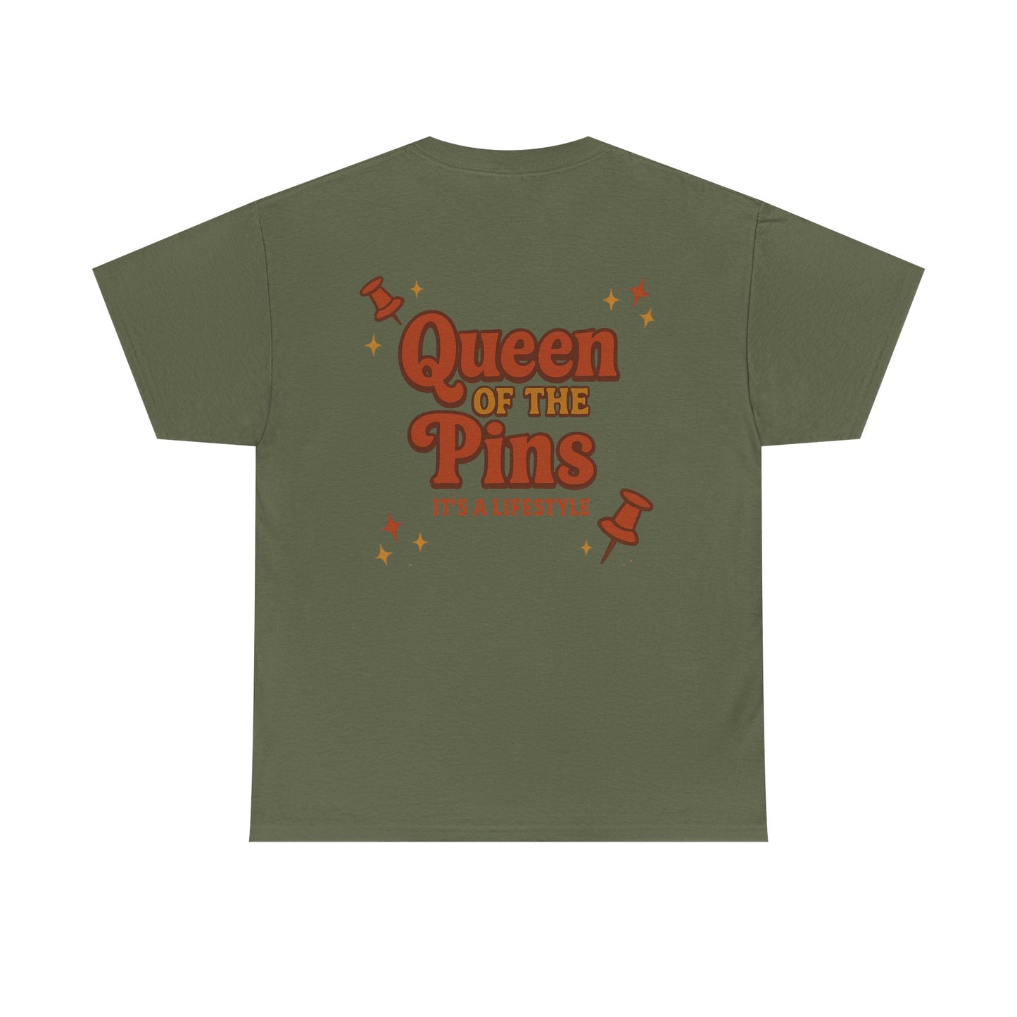 T-Shirt — "It’s a Pin Thing" / "Queen of the Pins" Graphic Tee for Pin Collectors
