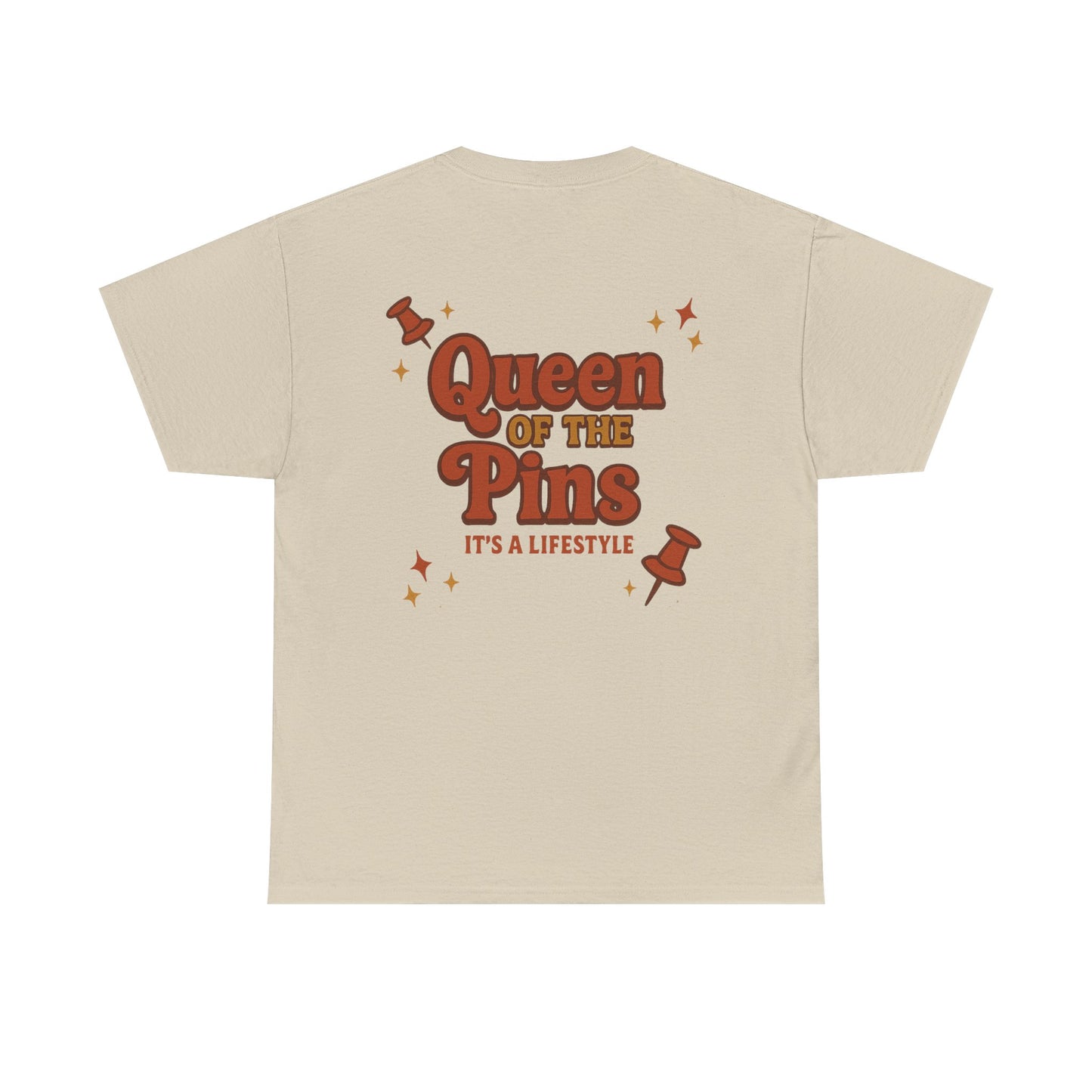 T-Shirt — "It’s a Pin Thing" / "Queen of the Pins" Graphic Tee for Pin Collectors