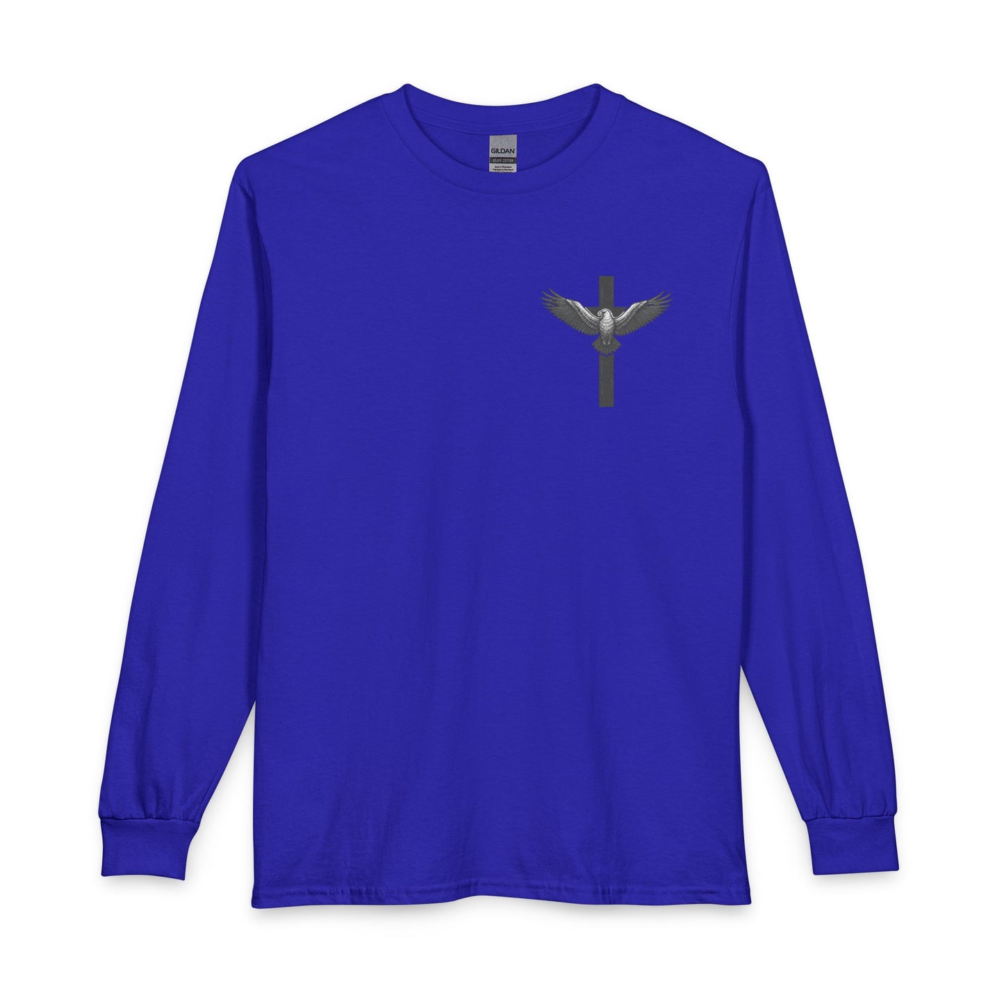 Under His Wings Long-Sleeve Christian T-Shirt for Men & Women – Psalm 91:4 Faith Shirt | Gather & Co. LLC