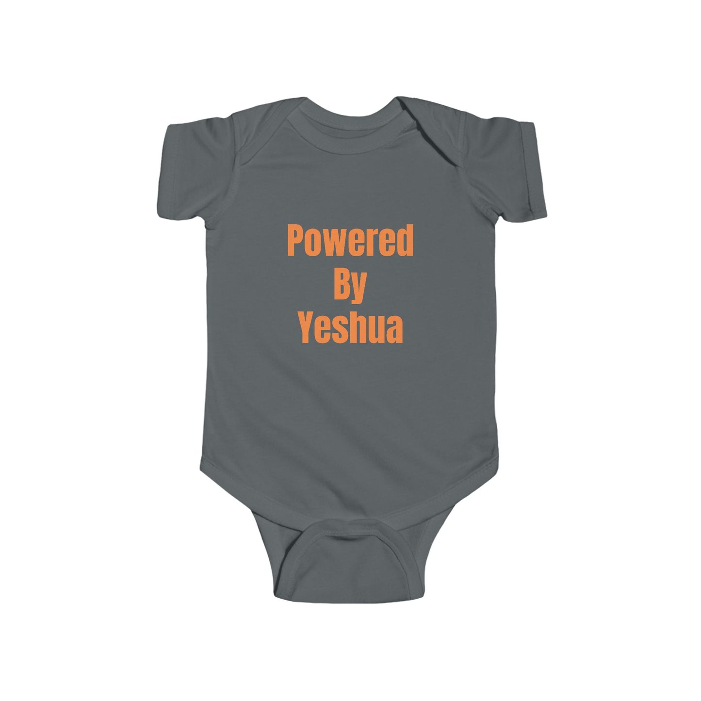 Powered By Yeshua - Christian Baby Onesie