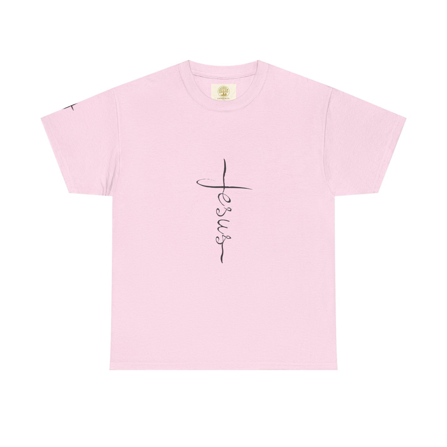 Faith-Inspired Cross T-Shirt – Soft Unisex Christian Tee for Everyday Wear | Gather & Co. LLC