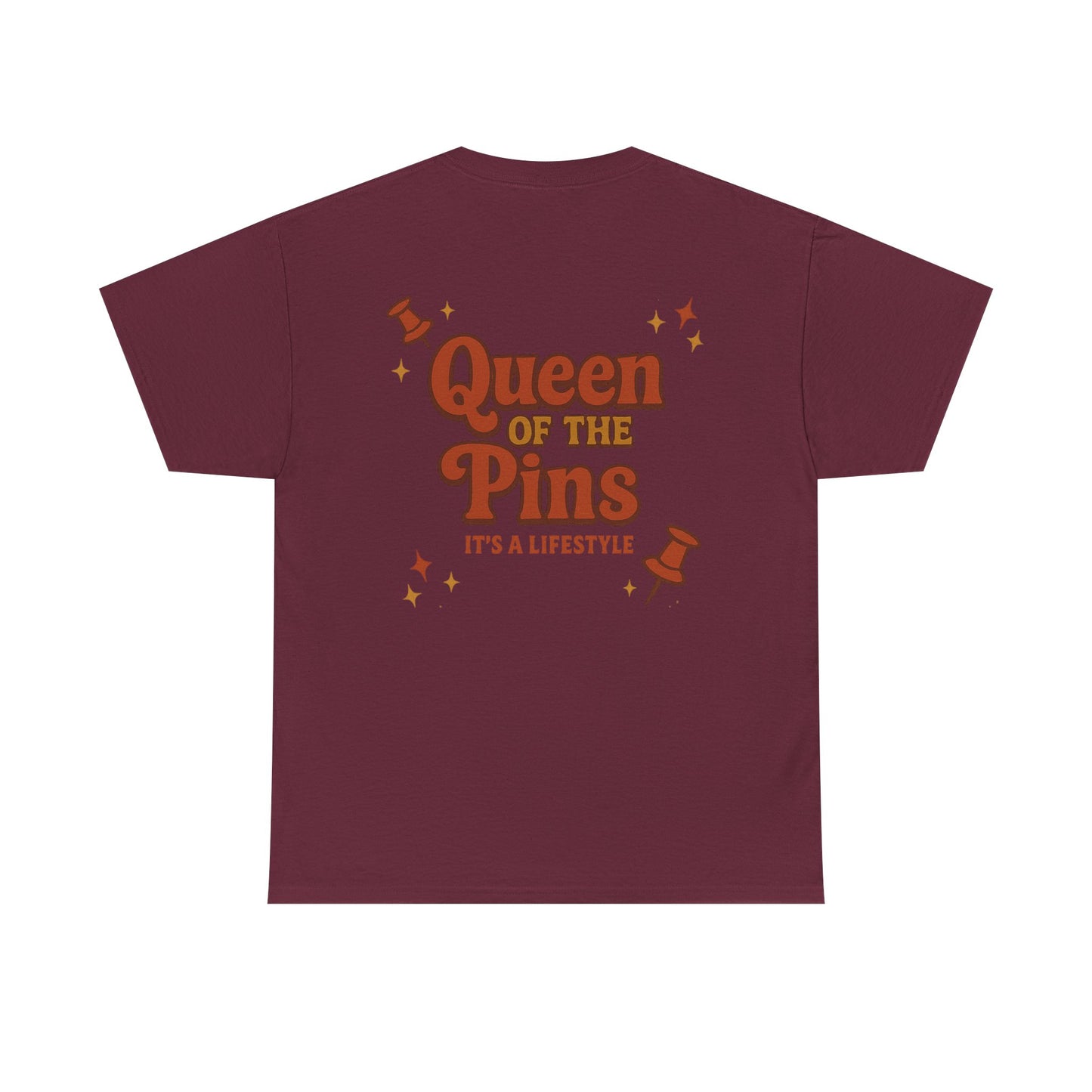 T-Shirt — "It’s a Pin Thing" / "Queen of the Pins" Graphic Tee for Pin Collectors