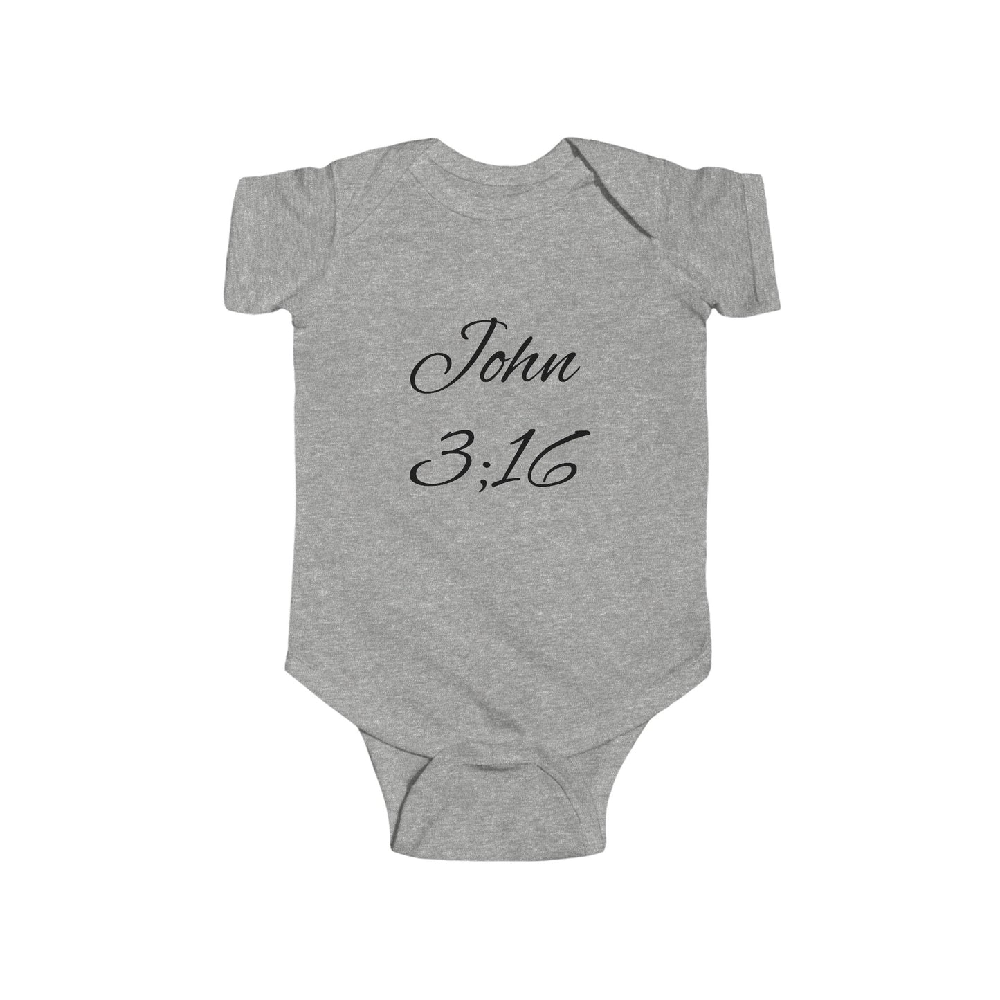 John 3:16 Baby - Scripture Onesie