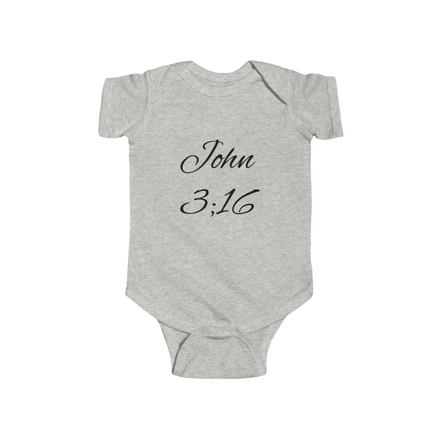John 3:16 Baby - Scripture Onesie
